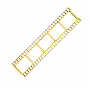 Scrapki drewniane klatka filmowa klisza dekor 1szt