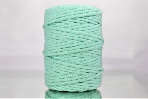 Sznurek Bawełniany Skręcany 50m 5mm Miętowy