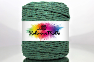 Sznurek Bawełniany Skręcany 100m 5mm Zielony