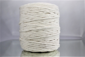 Sznurek Bawełniany do makramy 100m 5mm Naturalny