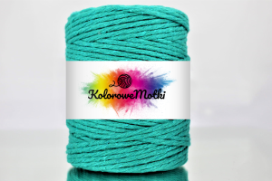 Sznurek Bawełniany Skręcany 100m 3mm Szmaragdowy