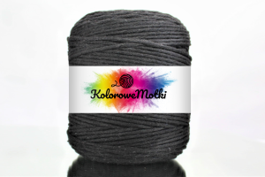 Sznurek Bawełniany Skręcany 200m 3mm Czarny