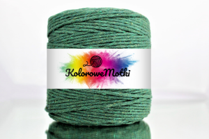 Sznurek Bawełniany Skręcany 200m 3mm Zielony
