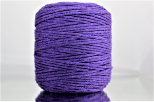 Sznurek Bawełniany Skręcany 200m 3mm Lawendowy