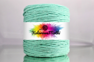Sznurek Bawełniany Skręcany 200m 3mm Miętowy