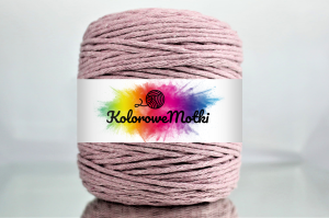 Sznurek Bawełniany Skręcany 200m 3mm Wrzosowy